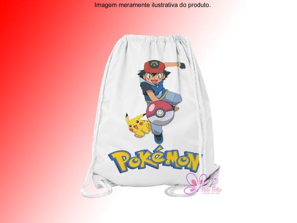 Mochilinha Personalizada Pokemon