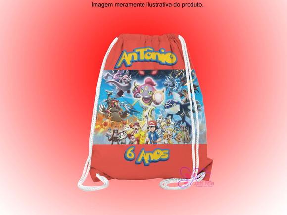 Mochilinha Personalizada Pokemon