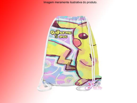 Mochilinha Personalizada Pokemon