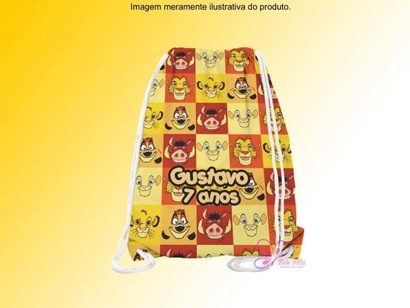 Mochilinha Personalizada o Rei Leão