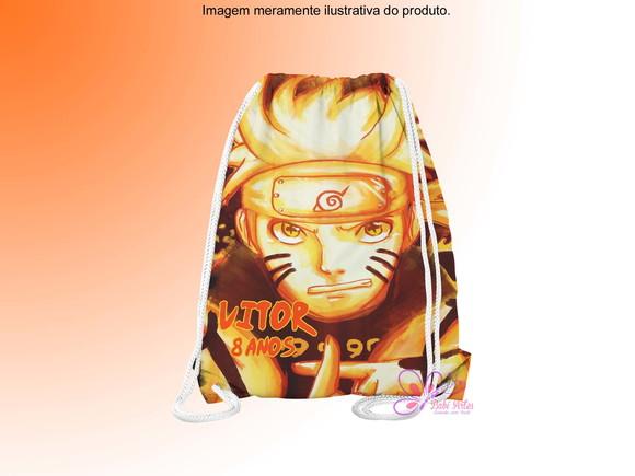 Mochilinha Personalizada Naruto