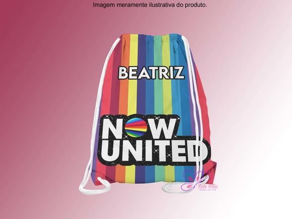Mochilinha Personalizada Now United