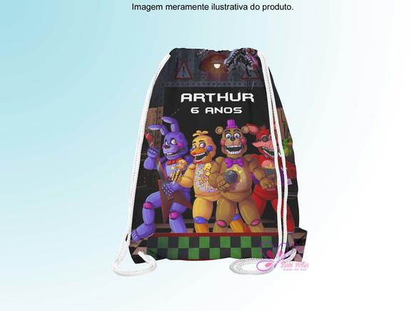Mochilinha Personalizada Five Nights At Freddy's
