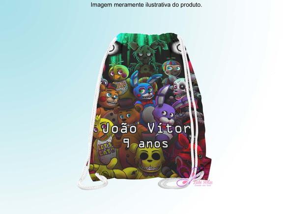 Mochilinha Personalizada Five Nights At Freddy's
