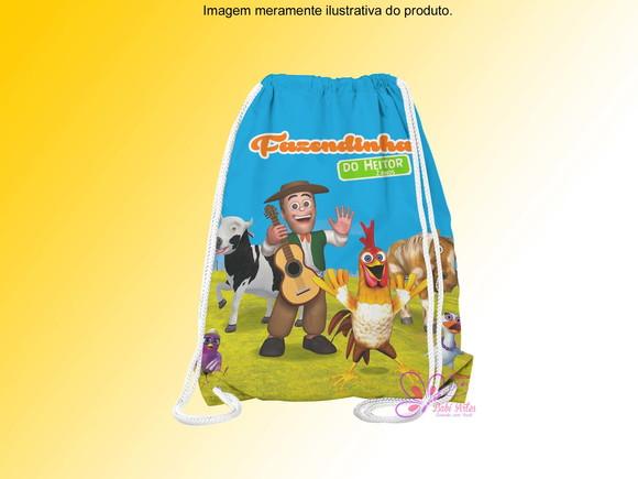 Mochilinha Personalizada Fazendinha do Zenão