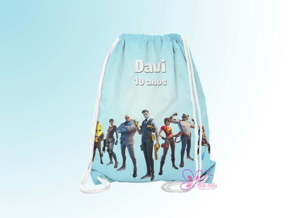 Mochilinha Personalizada Fortnite