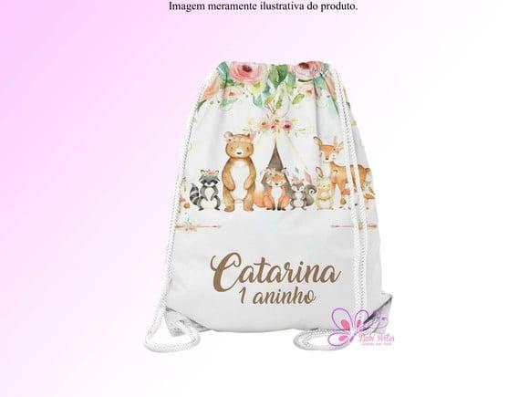Mochilinha Personalizada Bosque Encantado