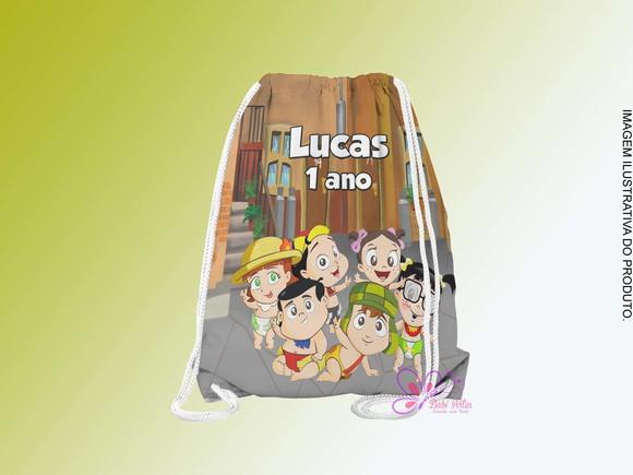 Mochilinha Personalizada Chaves Baby