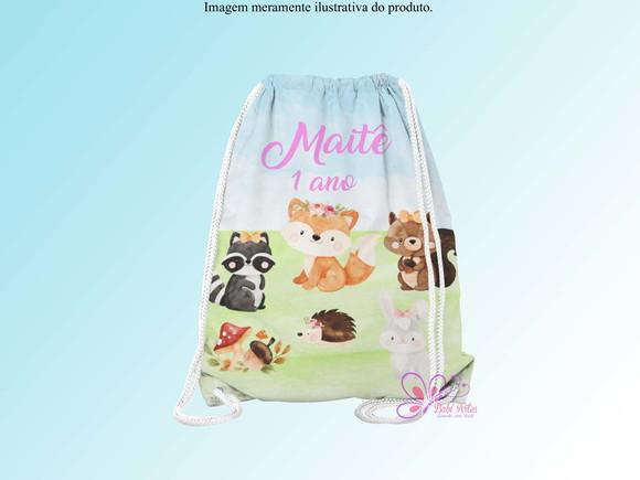 Mochilinha Personalizada Bosque Encantado