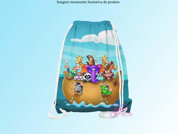Mochilinha Personalizada a Arca de Noé