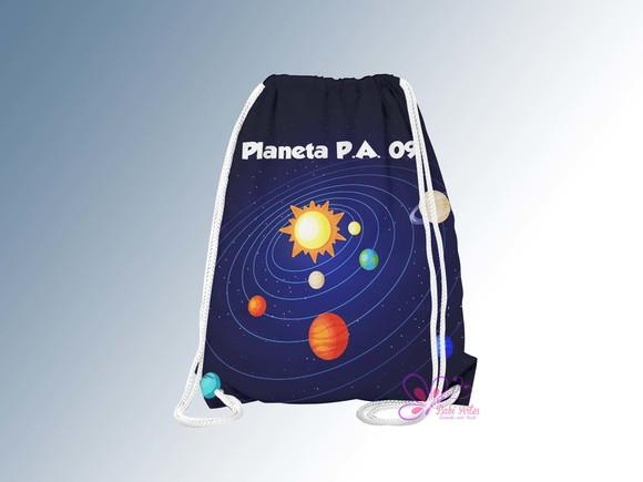 Mochilinha Personalizada Astronauta