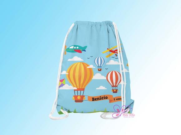 Mochilinha Personalizada Aviador