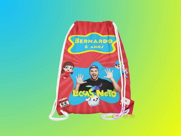 Mochilinha Personalizada Luccas Neto