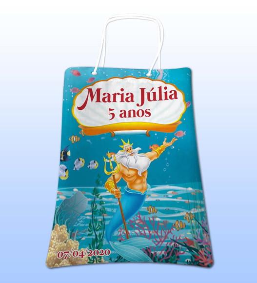 Sacolinhas Ecobag Personalizadas A Pequena Sereia