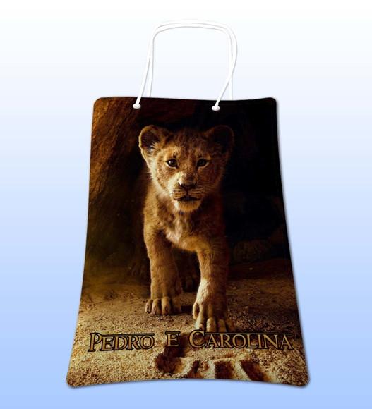 Sacolinhas Ecobag Personalizadas o Rei Leão