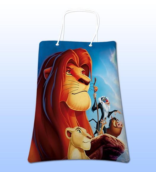 Sacolinhas Ecobag Personalizadas o Rei Leão