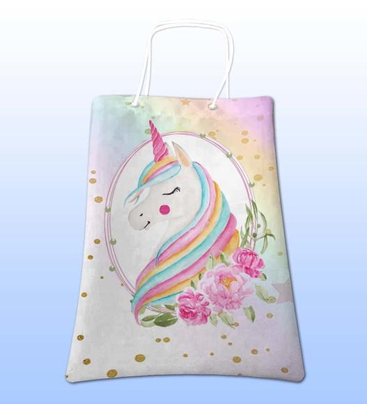 Sacolinhas Ecobag Personalizadas Unicórnio