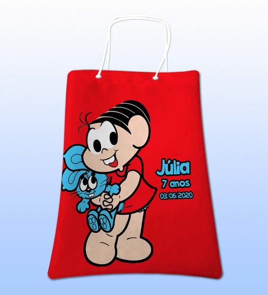 Sacolinhas Ecobag Personalizadas Mônica