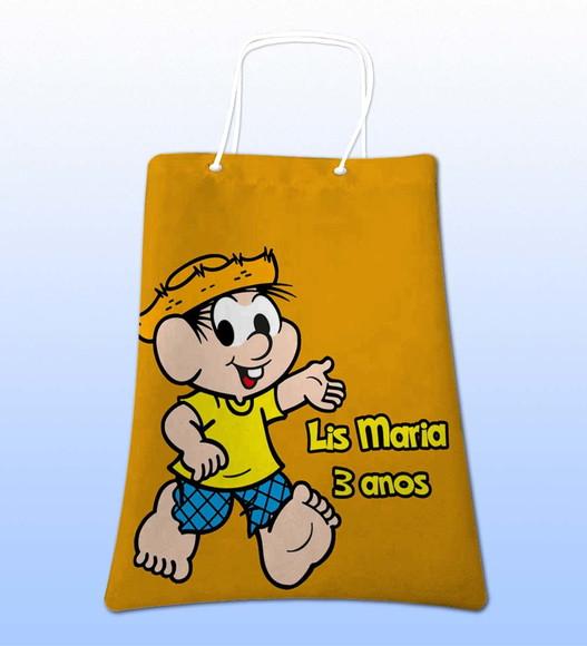 Sacolinhas Ecobag Personalizadas Chico