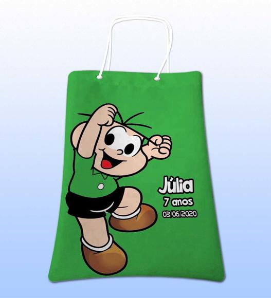 Sacolinhas Ecobag Personalizadas Cebolinha