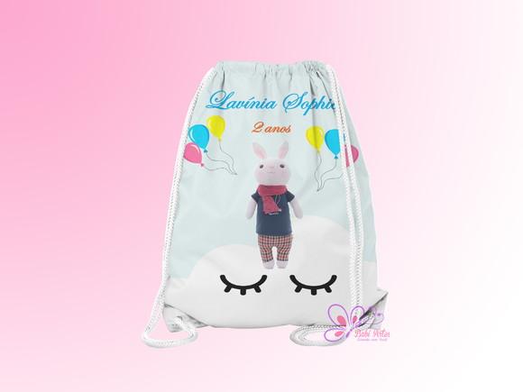 Mochilinha Personalizada Bonecas Metoo