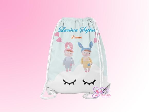 Mochilinha Personalizada Bonecas Metoo