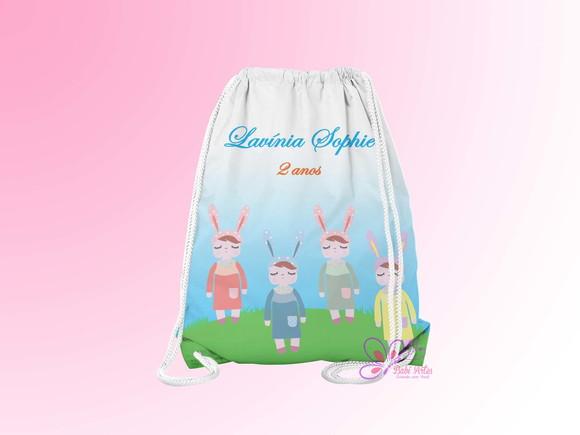 Mochilinha Personalizada Bonecas Metoo