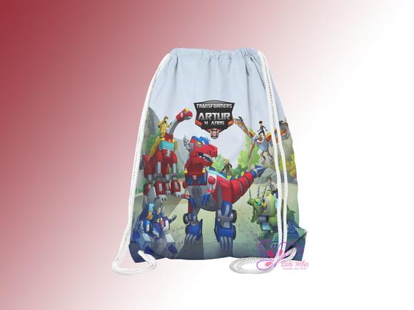 Mochilinha Personalizada Transformes