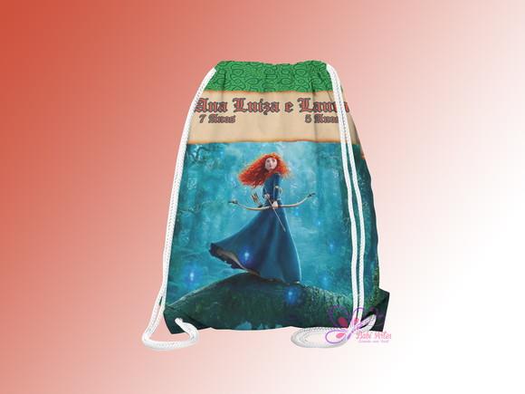 Mochilinha Personalizada Princesa Valente