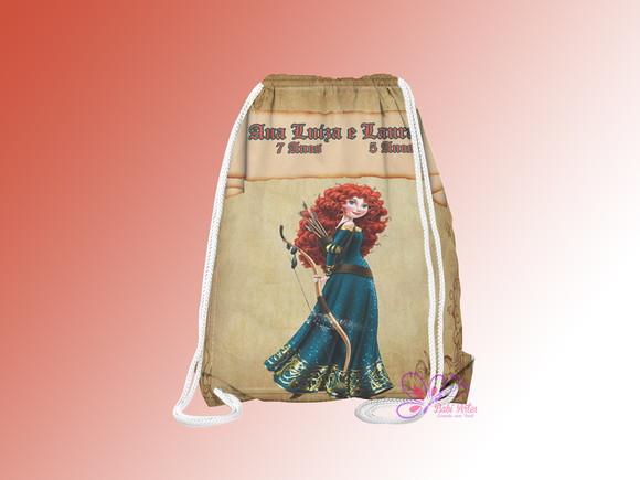 Mochilinha Personalizada Princesa Valente