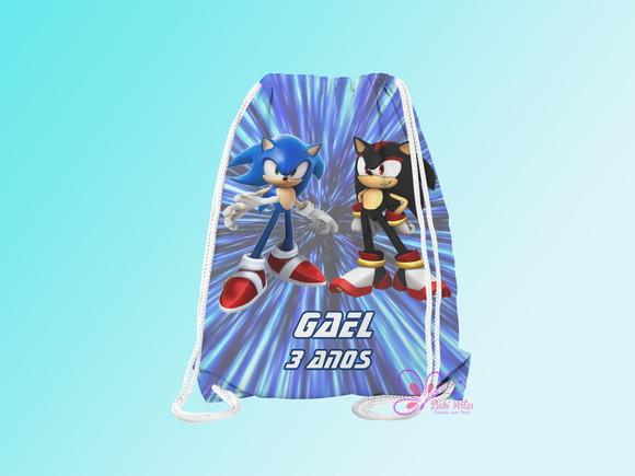 Mochilinha Personalizada Sonic