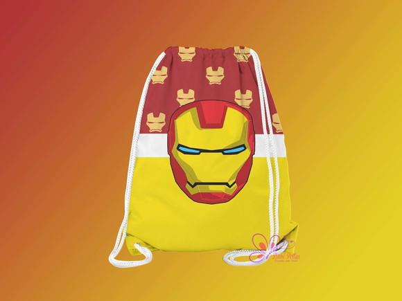 Mochilinha Personalizada Homem de Ferro