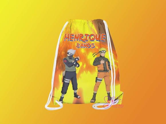 Mochilinha Personalizada Naruto