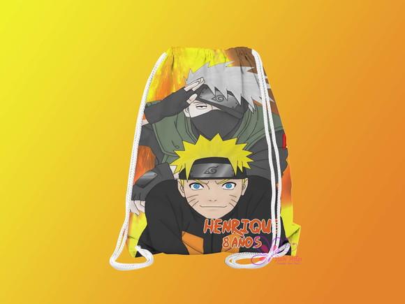 Mochilinha Personalizada Naruto
