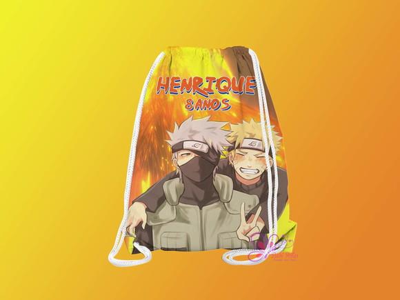 Mochilinha Personalizada Naruto