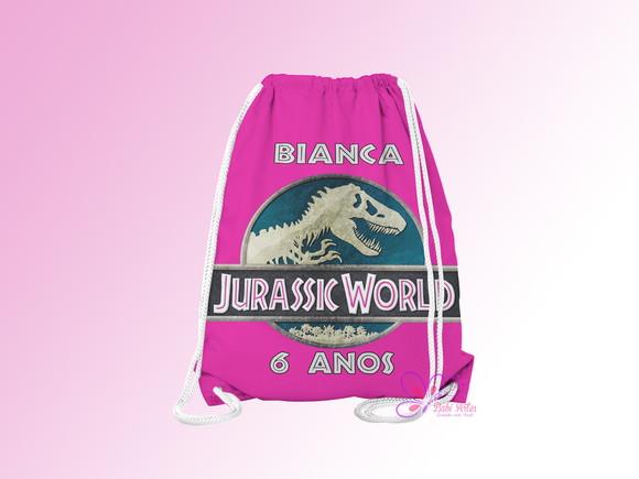 Mochilinha Personalizada Jurassic World
