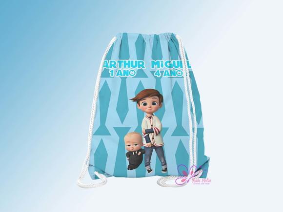 Mochilinha Personalizada O poderoso Chefinho