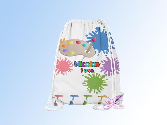 Mochilinha Personalizada Pintando o 7