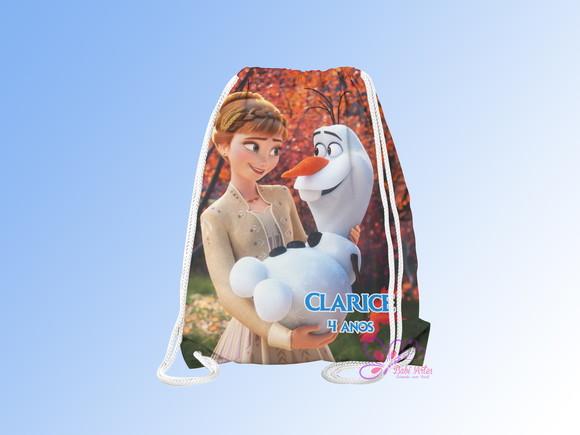 Mochilinha Personalizada Frozen