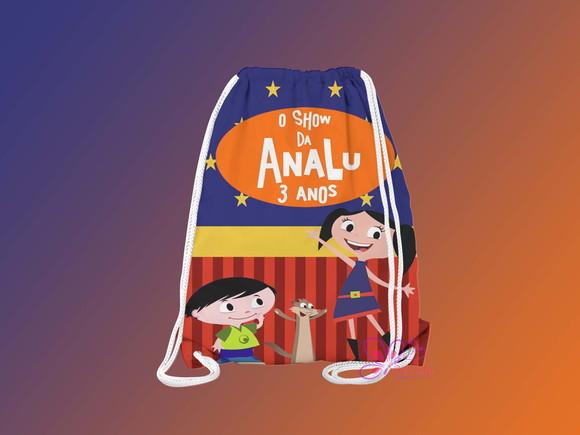Mochilinha Personalizada o Show da Luna
