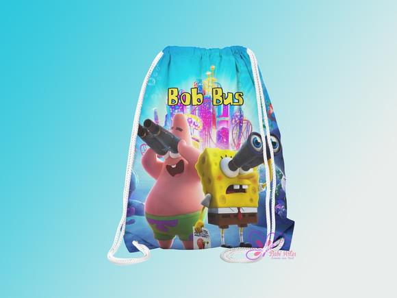 Mochilinha Personalizada Bob Esponja