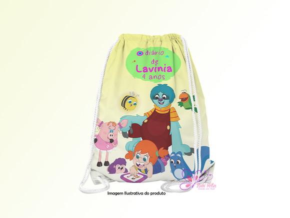 Mochilinha Personalizada o Diário de Mika