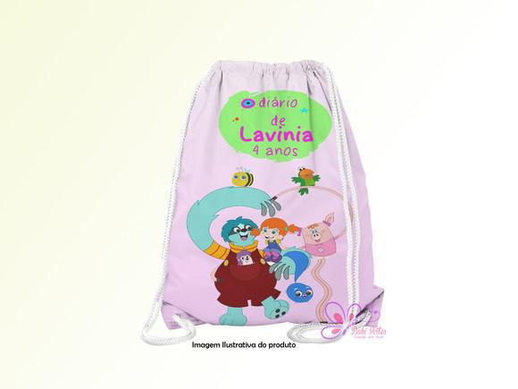 Mochilinha Personalizada o Diário de Mika