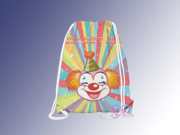 Mochilinha Personalizada Circo