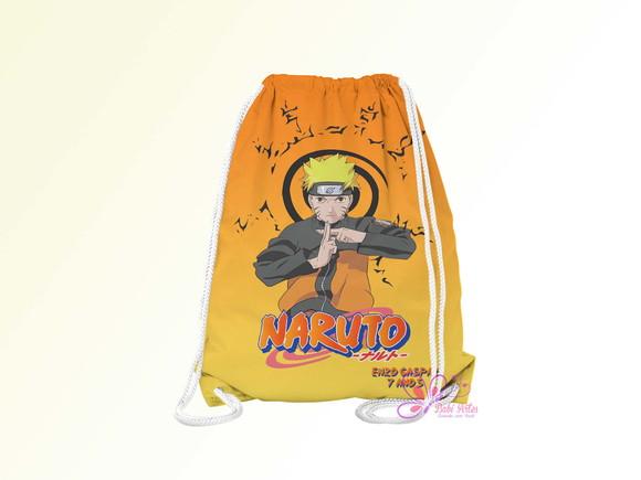 Mochilinha Personalizada Naruto