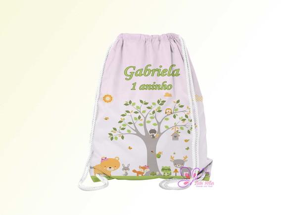 Mochilinha Personalizada Bosque Encantado