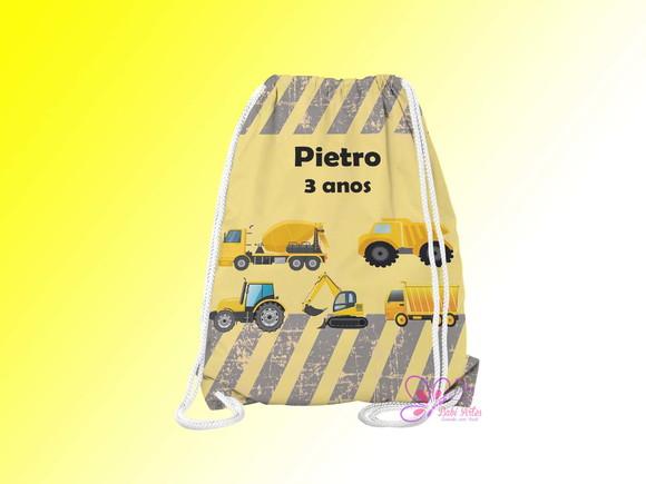 Mochilinha Personalizada Construtor