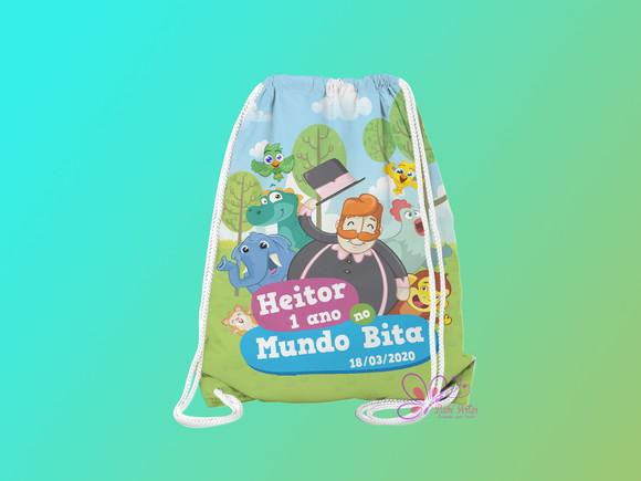 Mochilinha Personalizada Mundo Bita