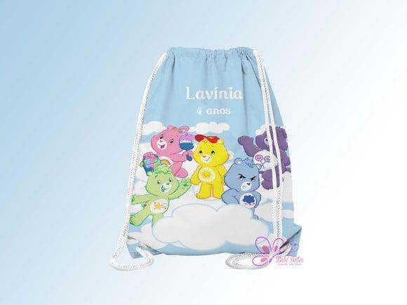 Mochilinha Personalizada Ursinhos Carinhosos