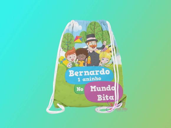 Mochilinha Personalizada Mundo Bita